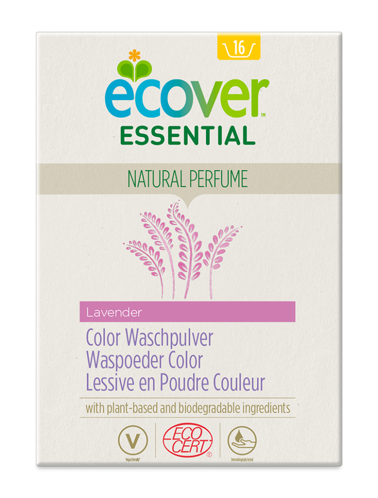 ECOVER ESSENTIAL COLOR WASCHPULVER WASPOEDER LESSIVE EN POUDRE